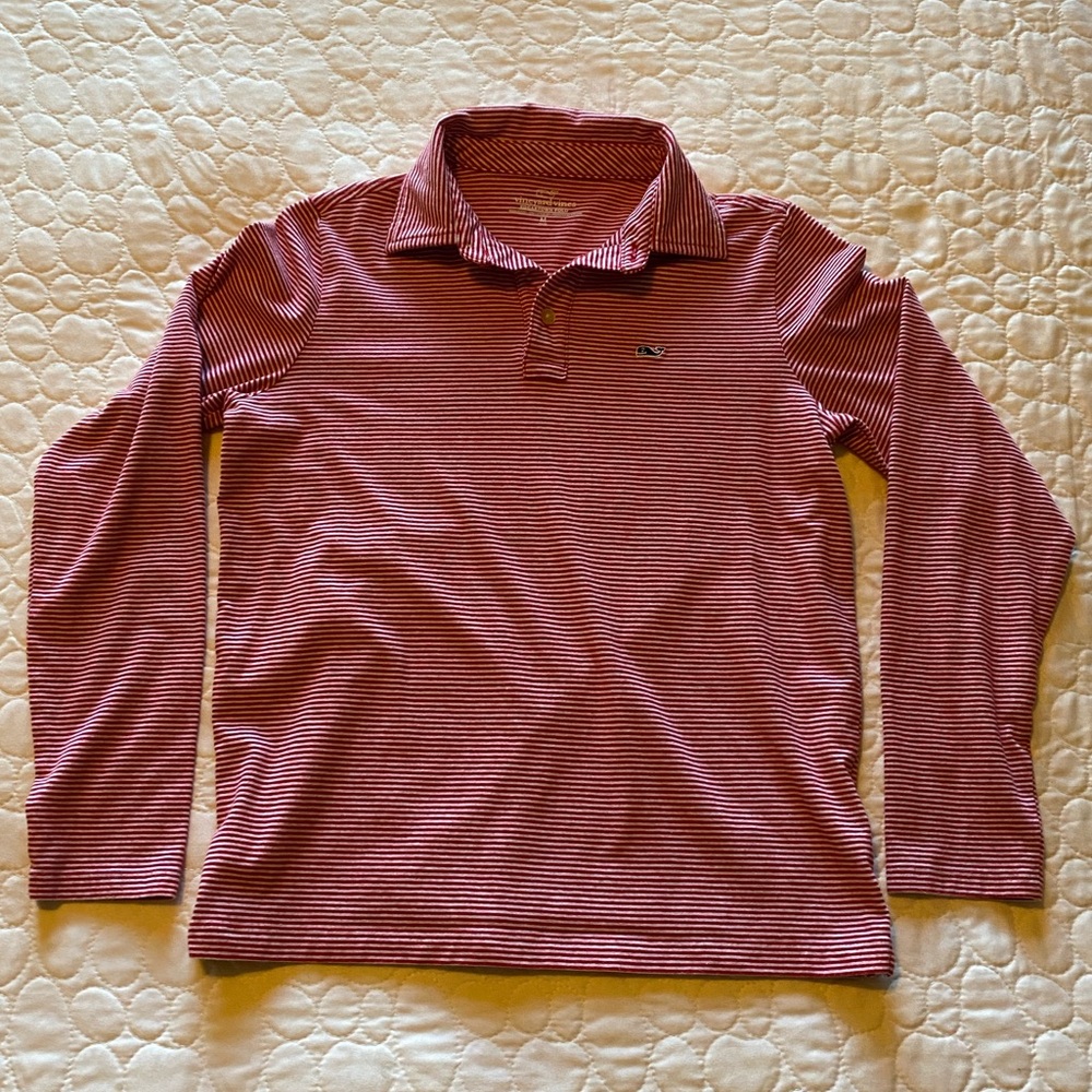 Vineyard Vines boys long sleeve polo